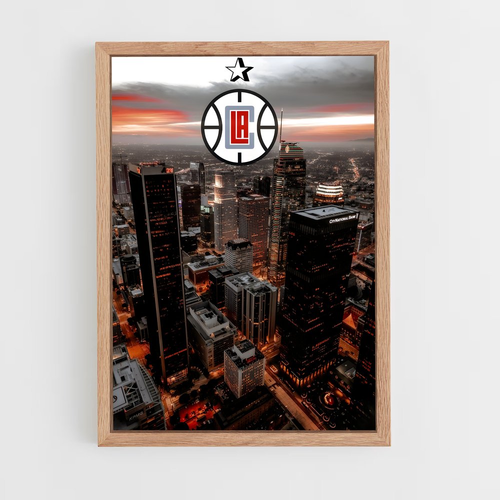 Poster Star de L.A. – affiche Basketball (vue 4)